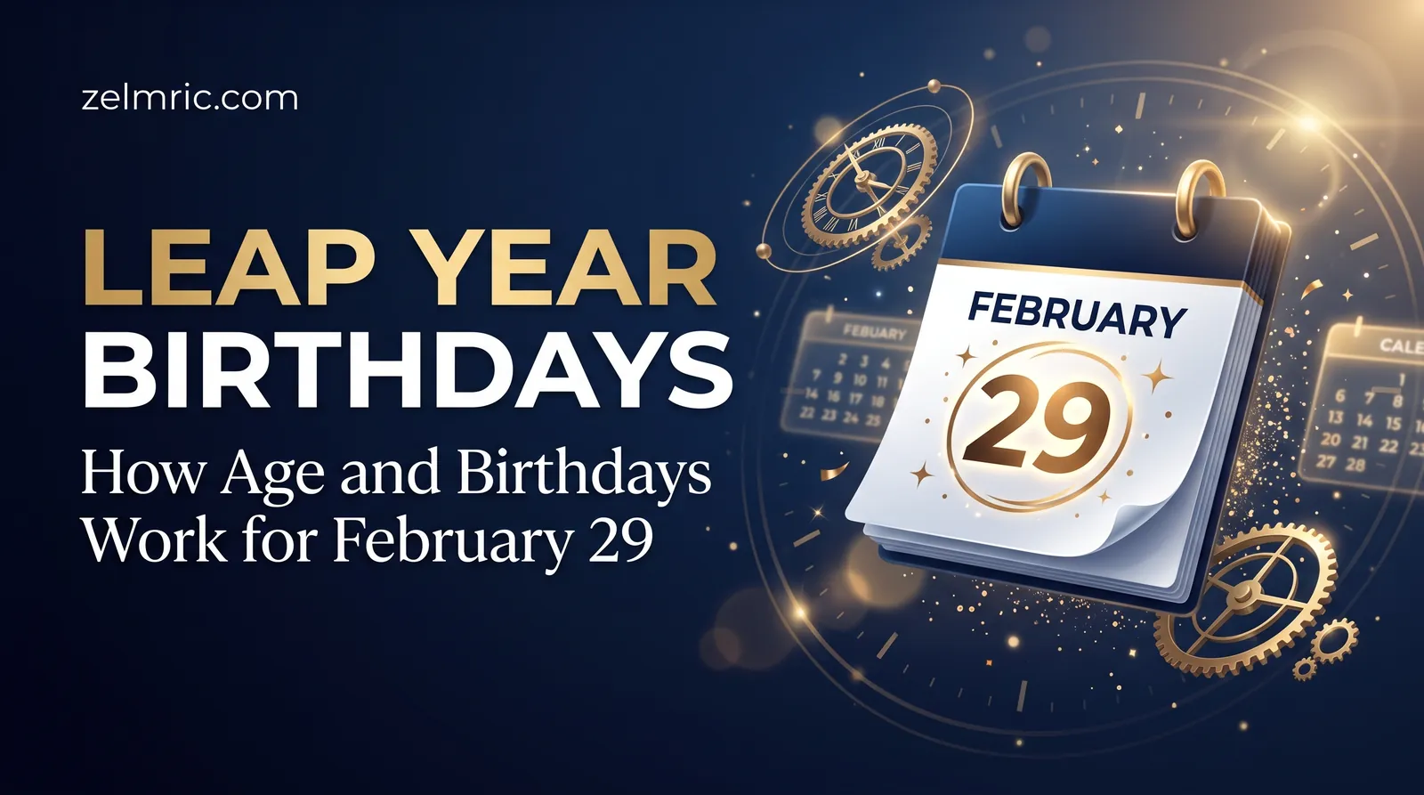 Leap Year Birthdays: How Age and Birthdays Work for February 29